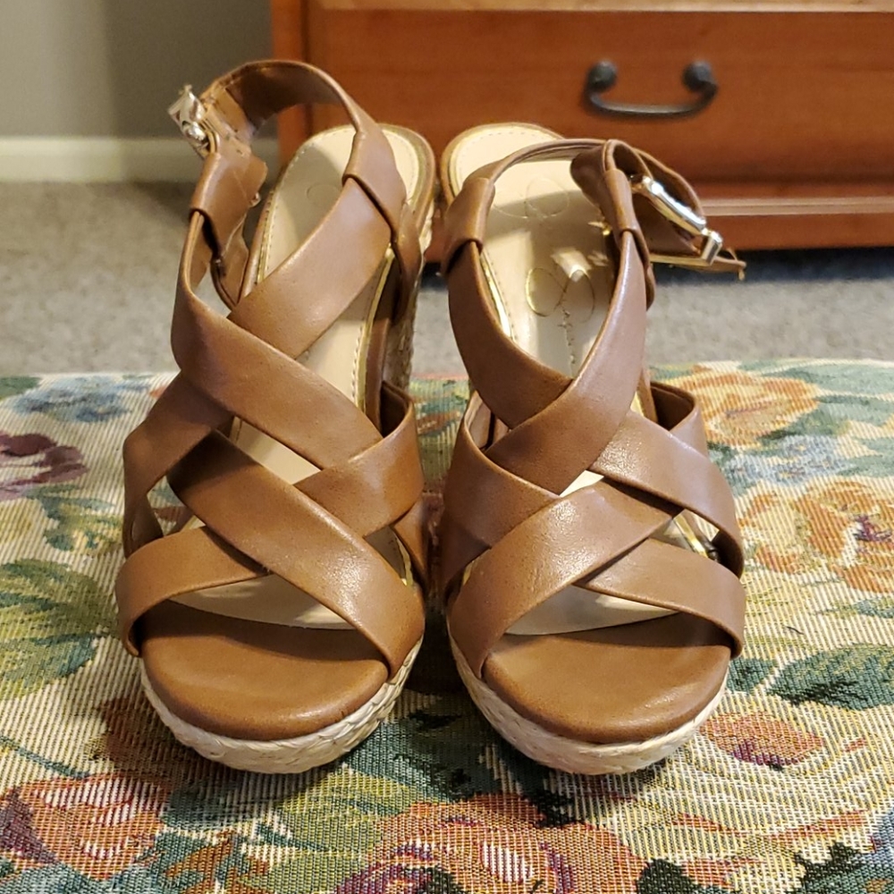Jessica Simpson wedges